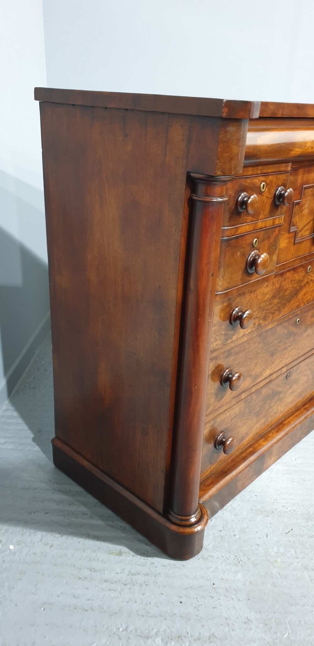 Wonderful Victorian Mahogany Chest of Drawers View VII