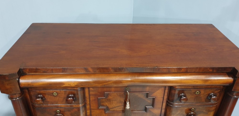 Wonderful Victorian Mahogany Chest of Drawers View VIII