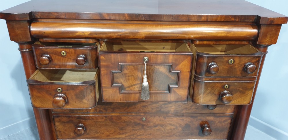 Wonderful Victorian Mahogany Chest of Drawers View IX