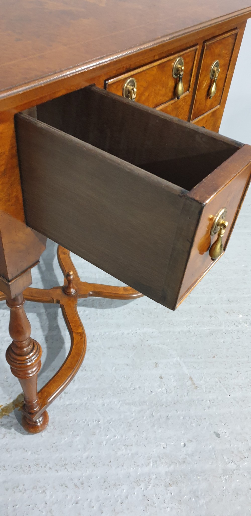Pretty Queen Anne Lowboy View VIII