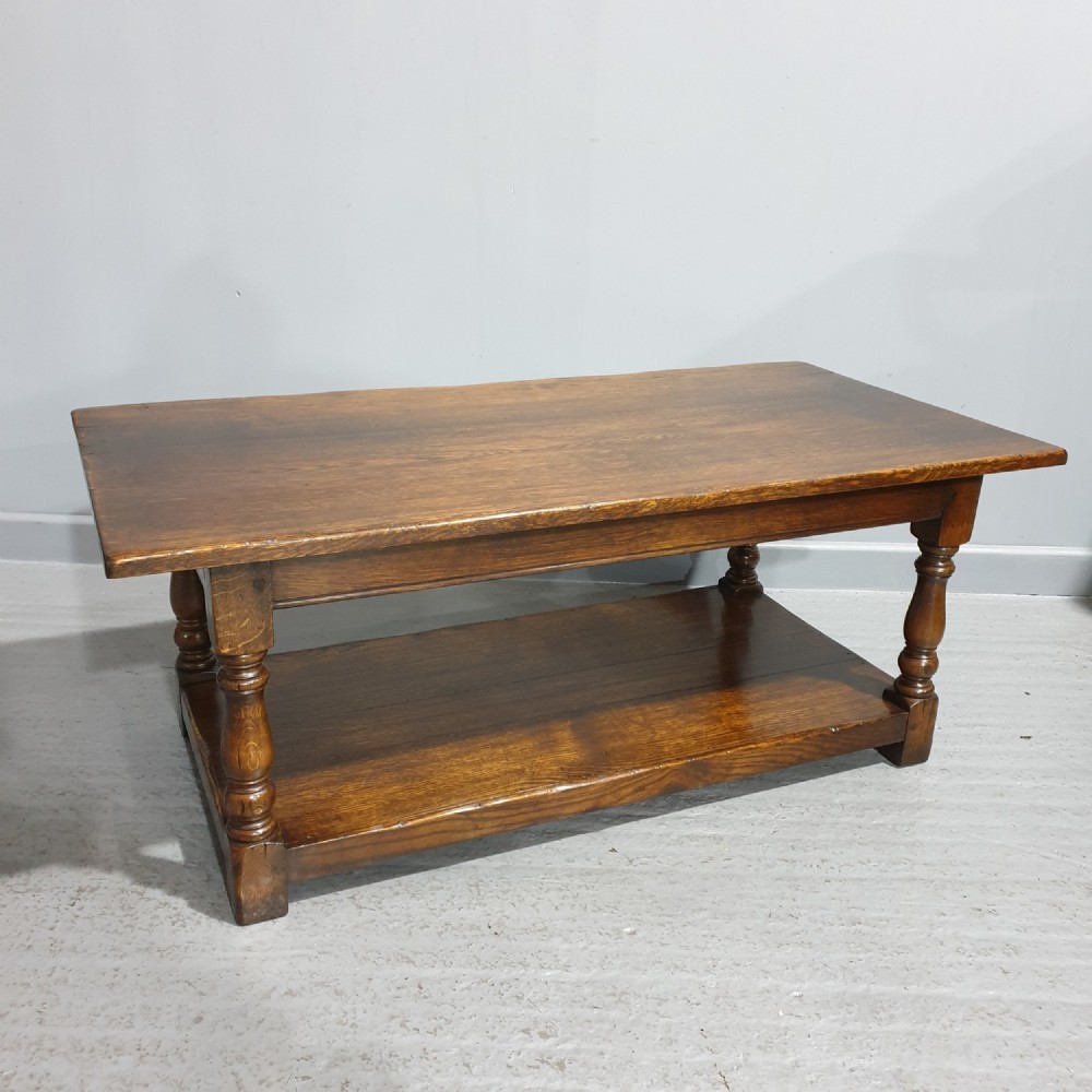 Solid Oak Coffee Table