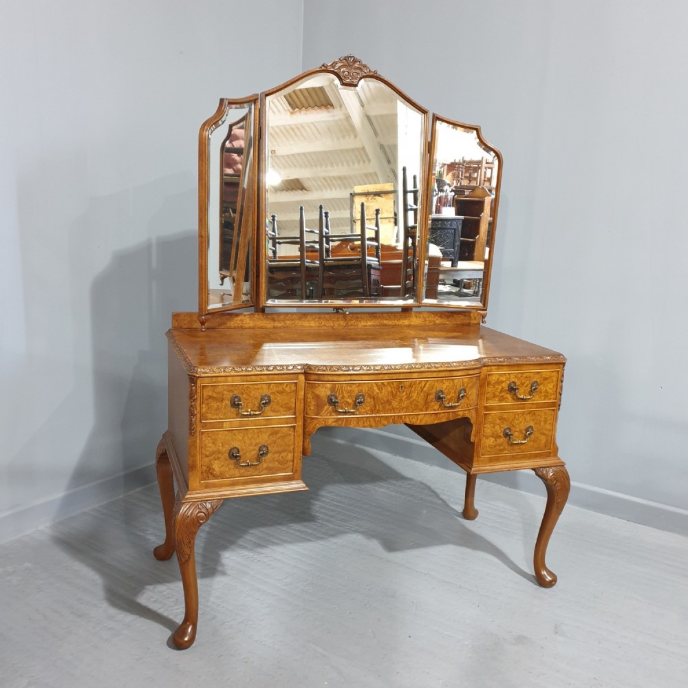 Beautiful Burr Walnut Dressing Table
