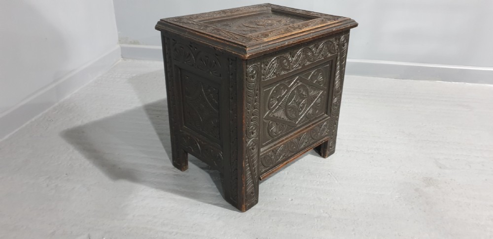 Georgian Carved Coffer View II