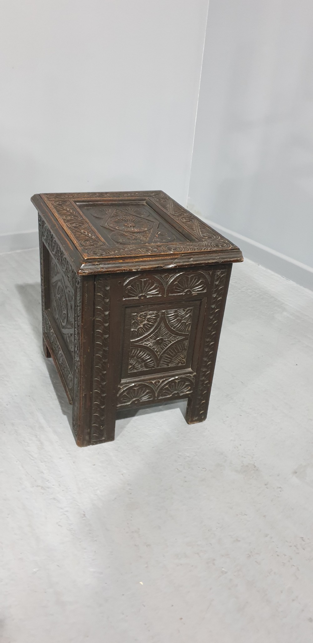 Georgian Carved Coffer View IV