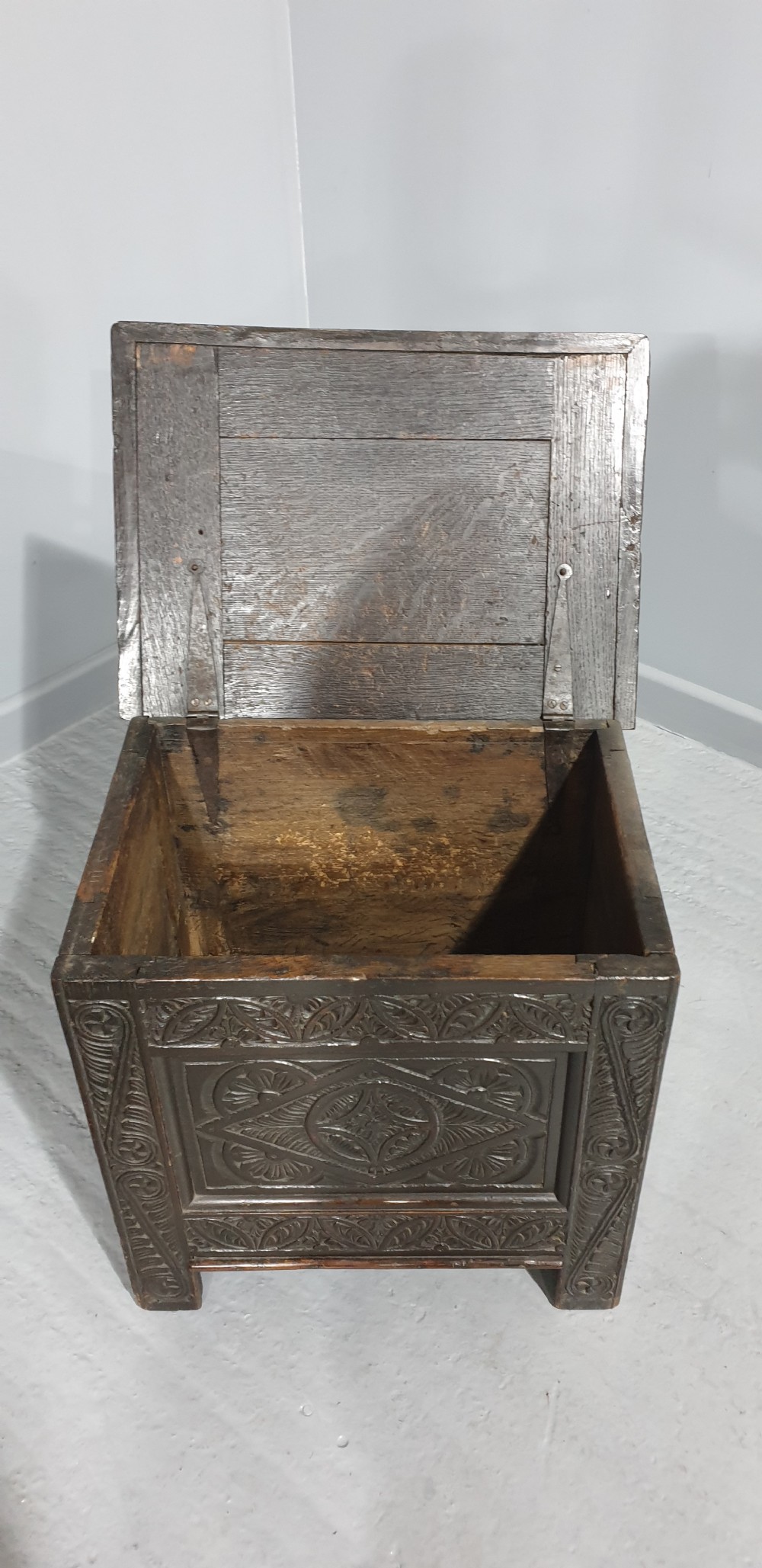 Georgian Carved Coffer View V