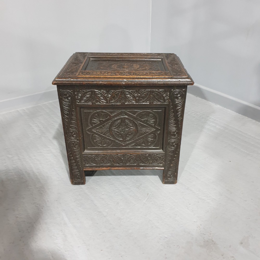 Georgian Carved Coffer