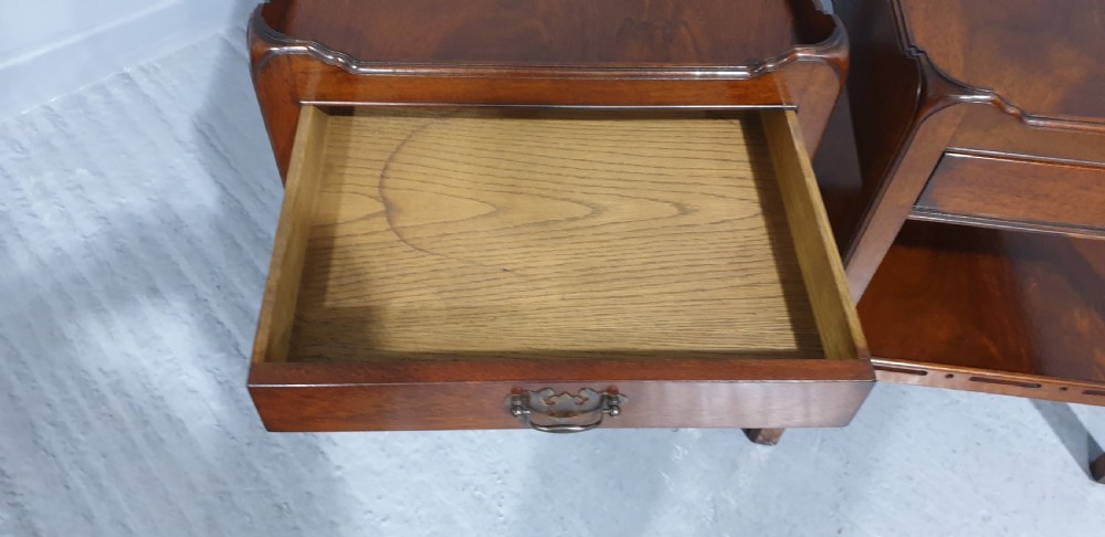 Pair Georgian Bedside Lamp Tables View VI