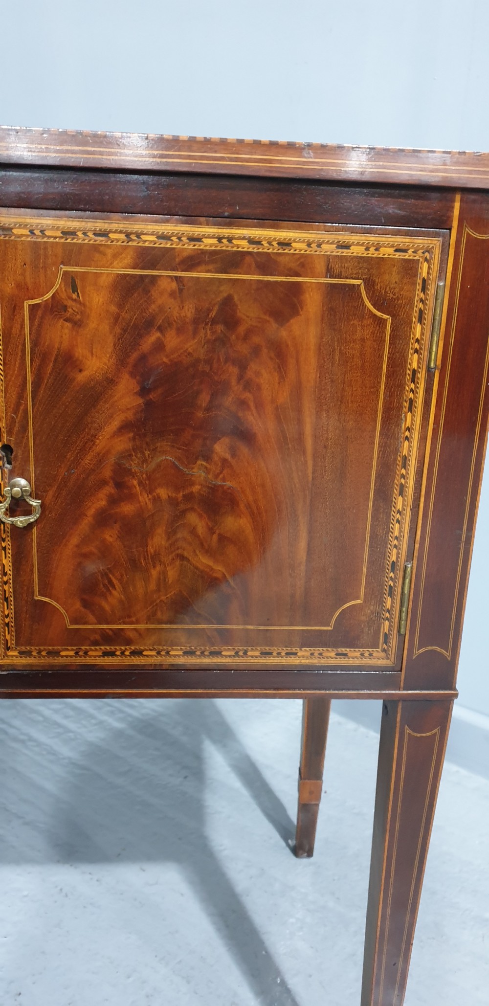 Small Regency Mahogany Sideboard View VI