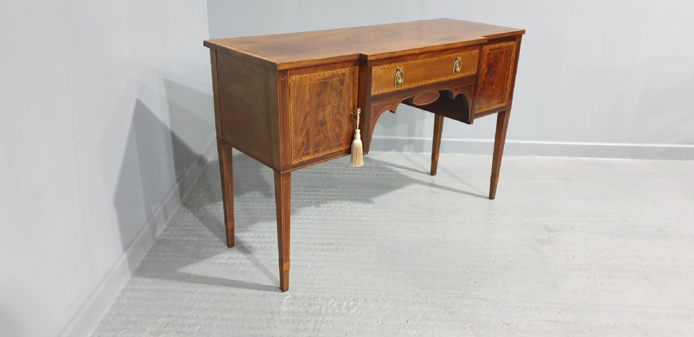 Small Regency Mahogany Sideboard View IX