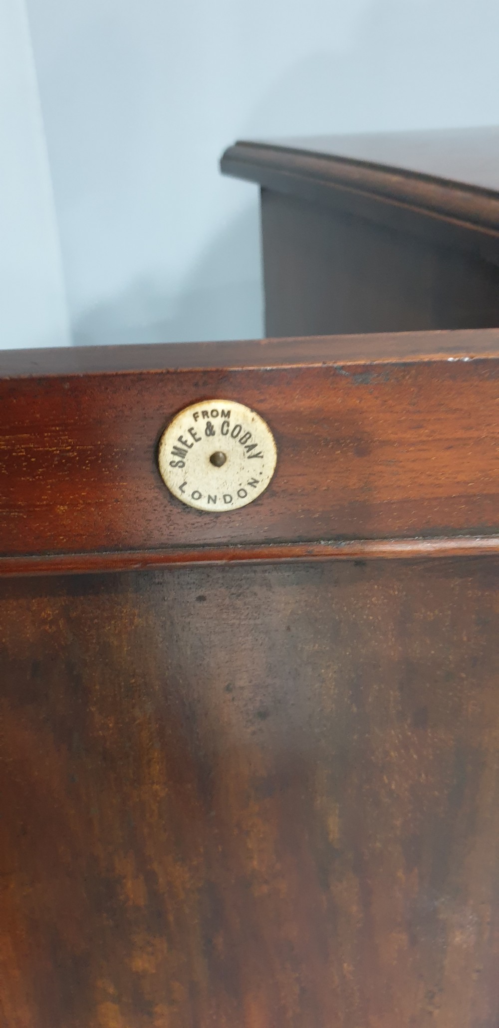 Pair Victorian Mahogany Bedside Cabinets View VI