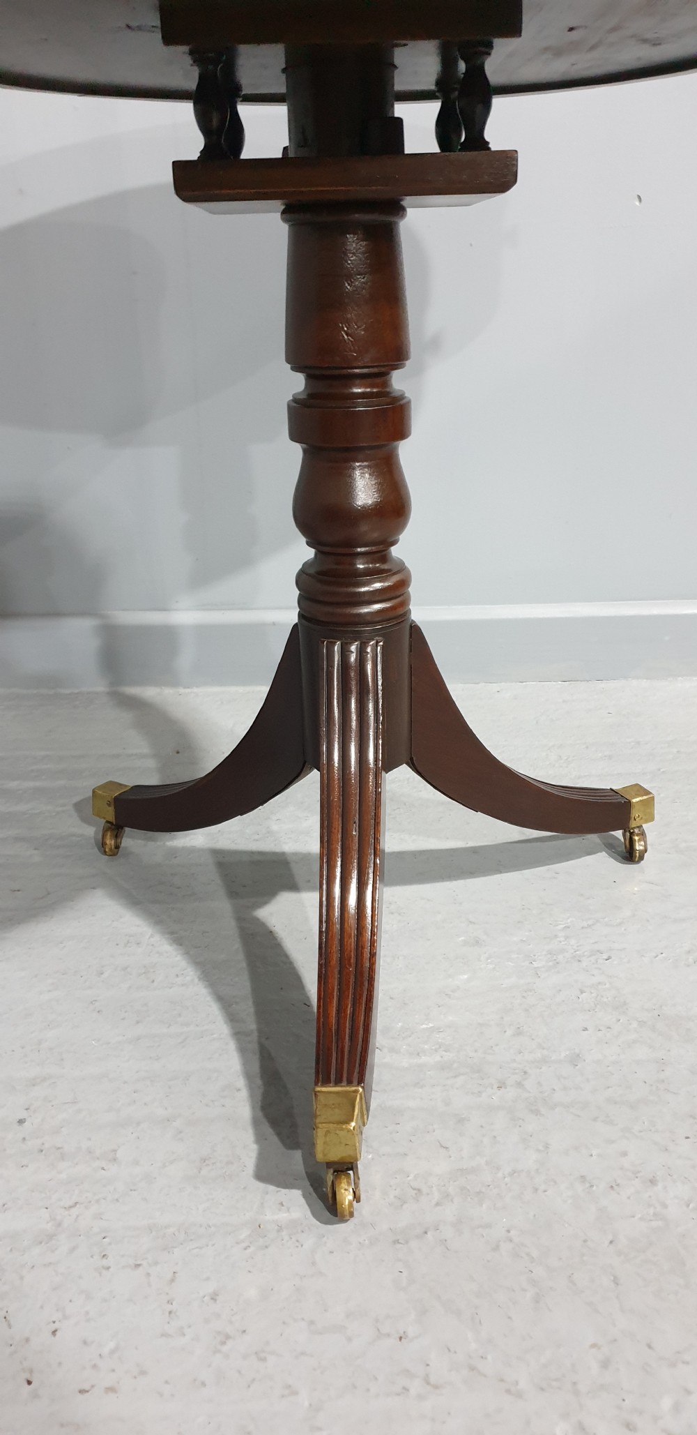 Super Mahogany Drum Table View III