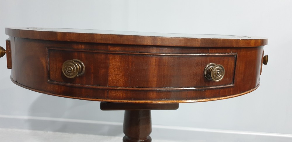 Super Mahogany Drum Table View VI