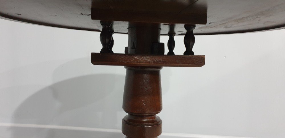 Super Mahogany Drum Table View X