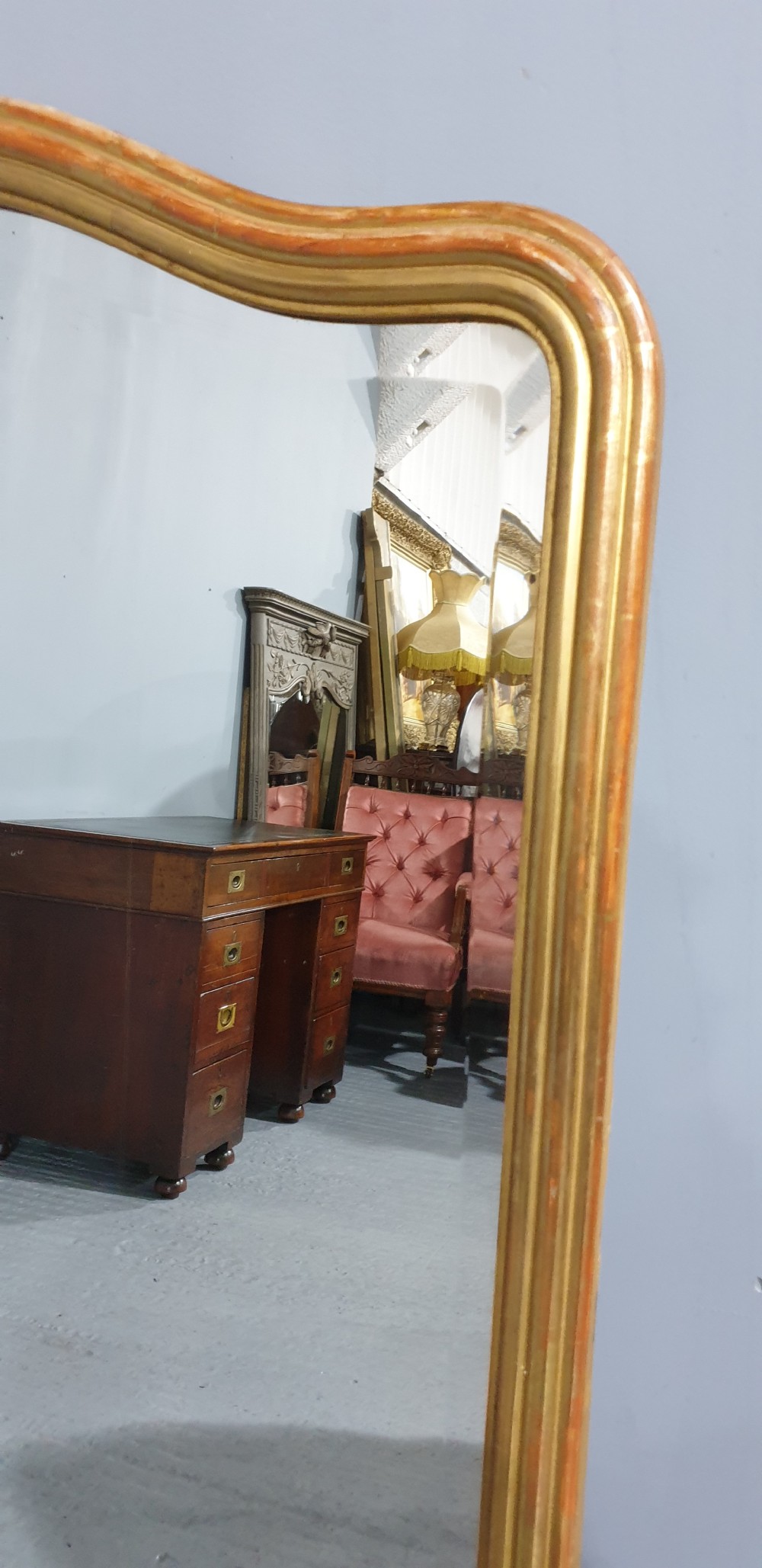 Fine French Gilt Mirror View IV