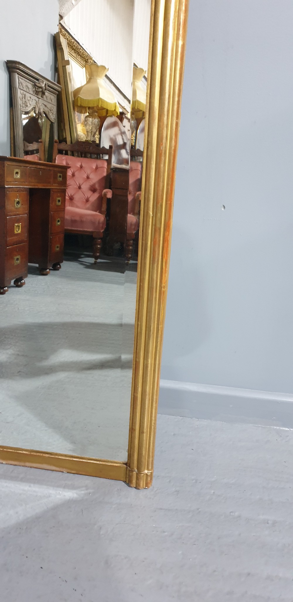 Fine French Gilt Mirror View V