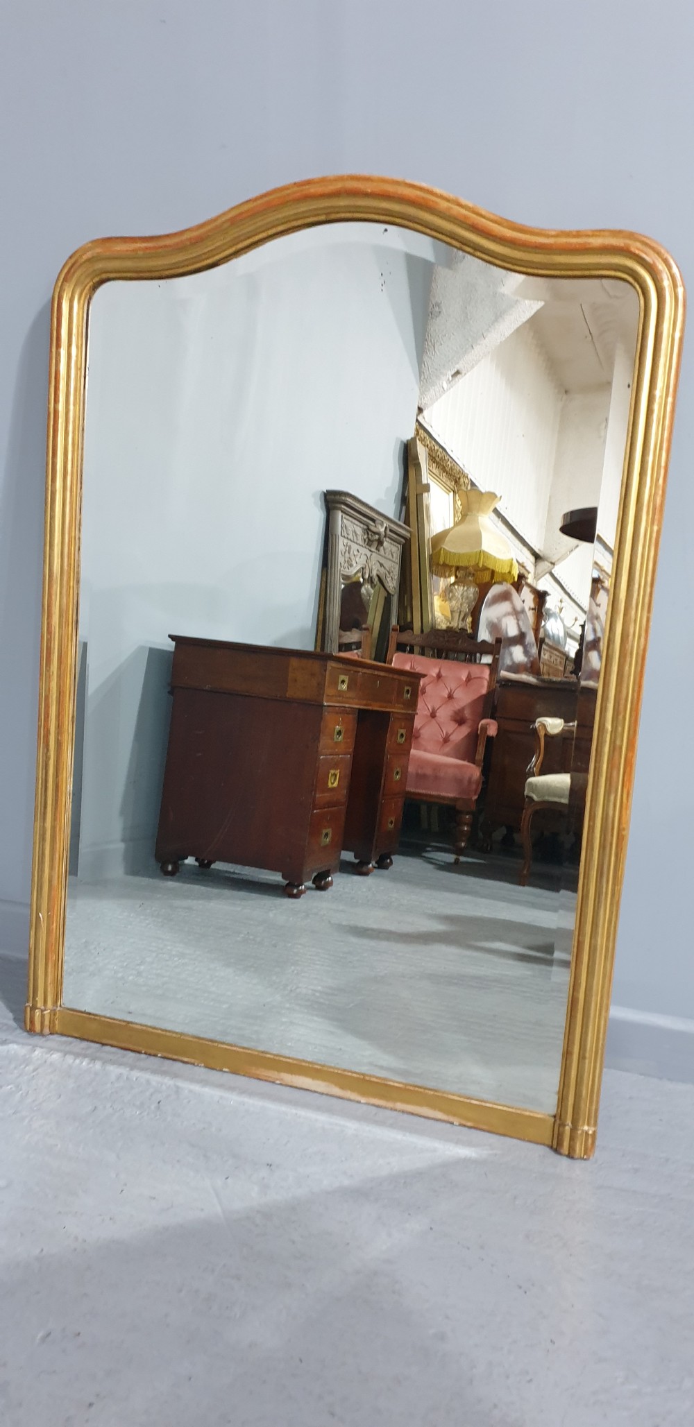 Fine French Gilt Mirror View VI