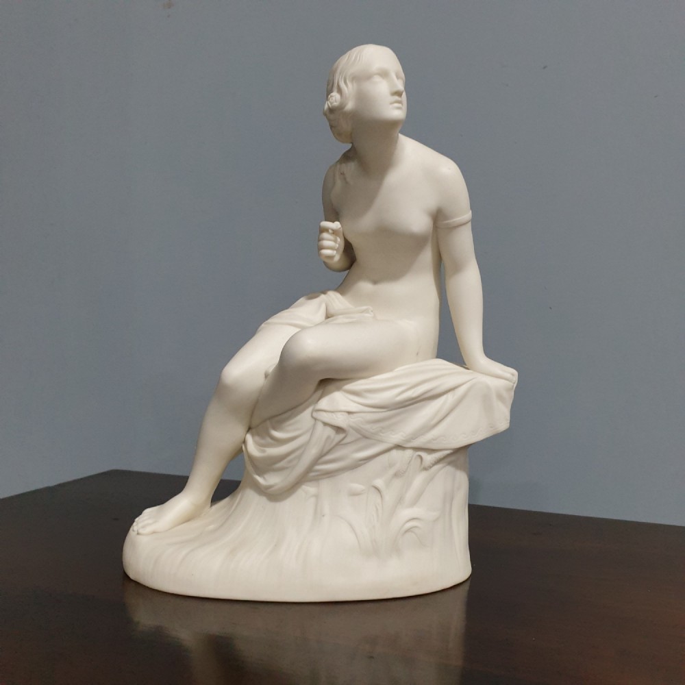 Copeland C19th  Parian Figure 'Sabrina'