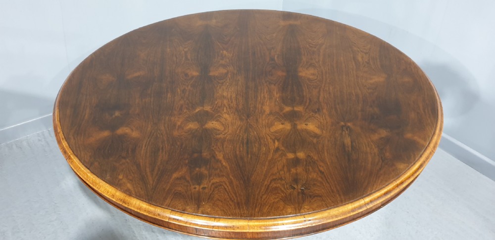 Excellent Quality Rosewood Centre Dining Table View VII