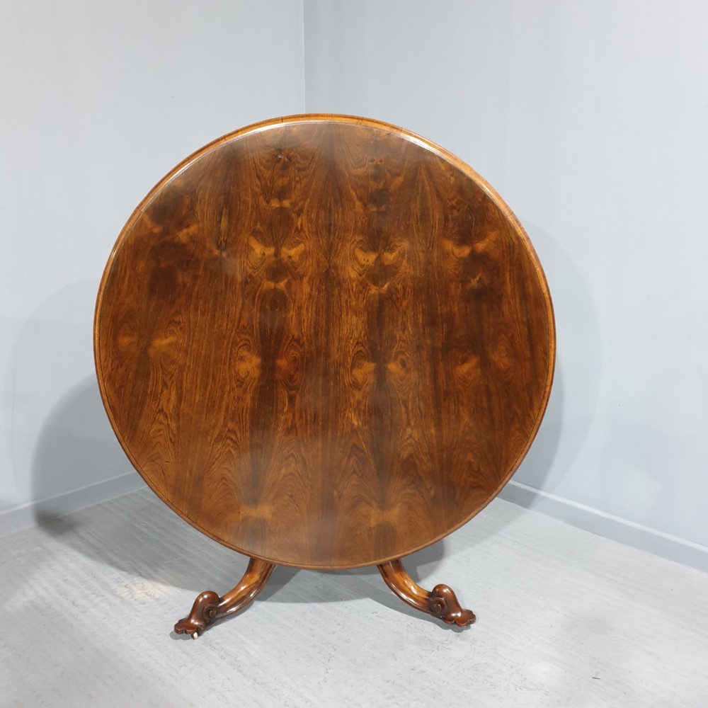 Excellent Quality Rosewood Centre Dining Table