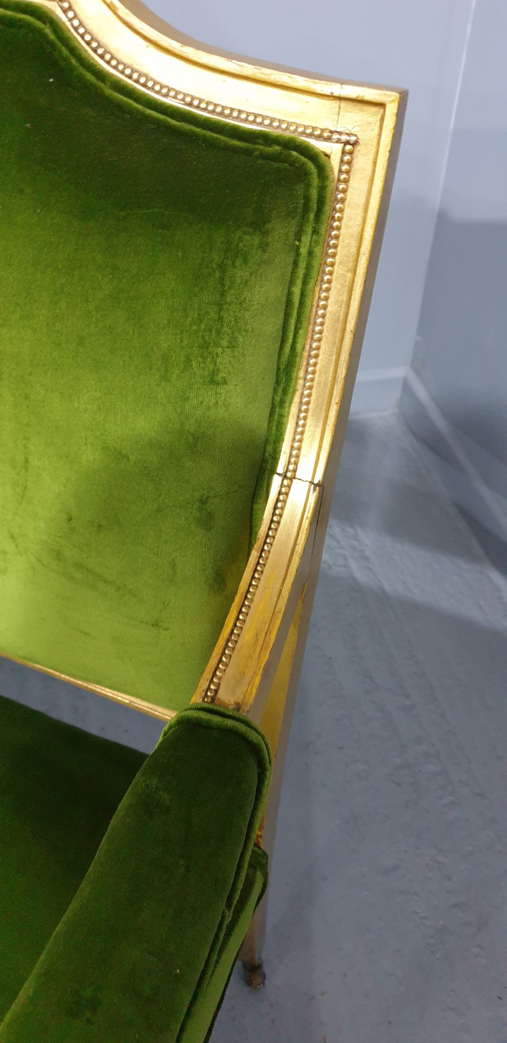 Superb French Gilt Two Seat Sofa View V