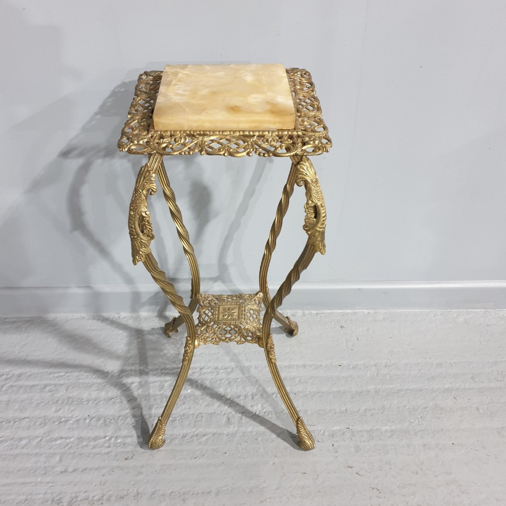 Super Brass Plant Stand