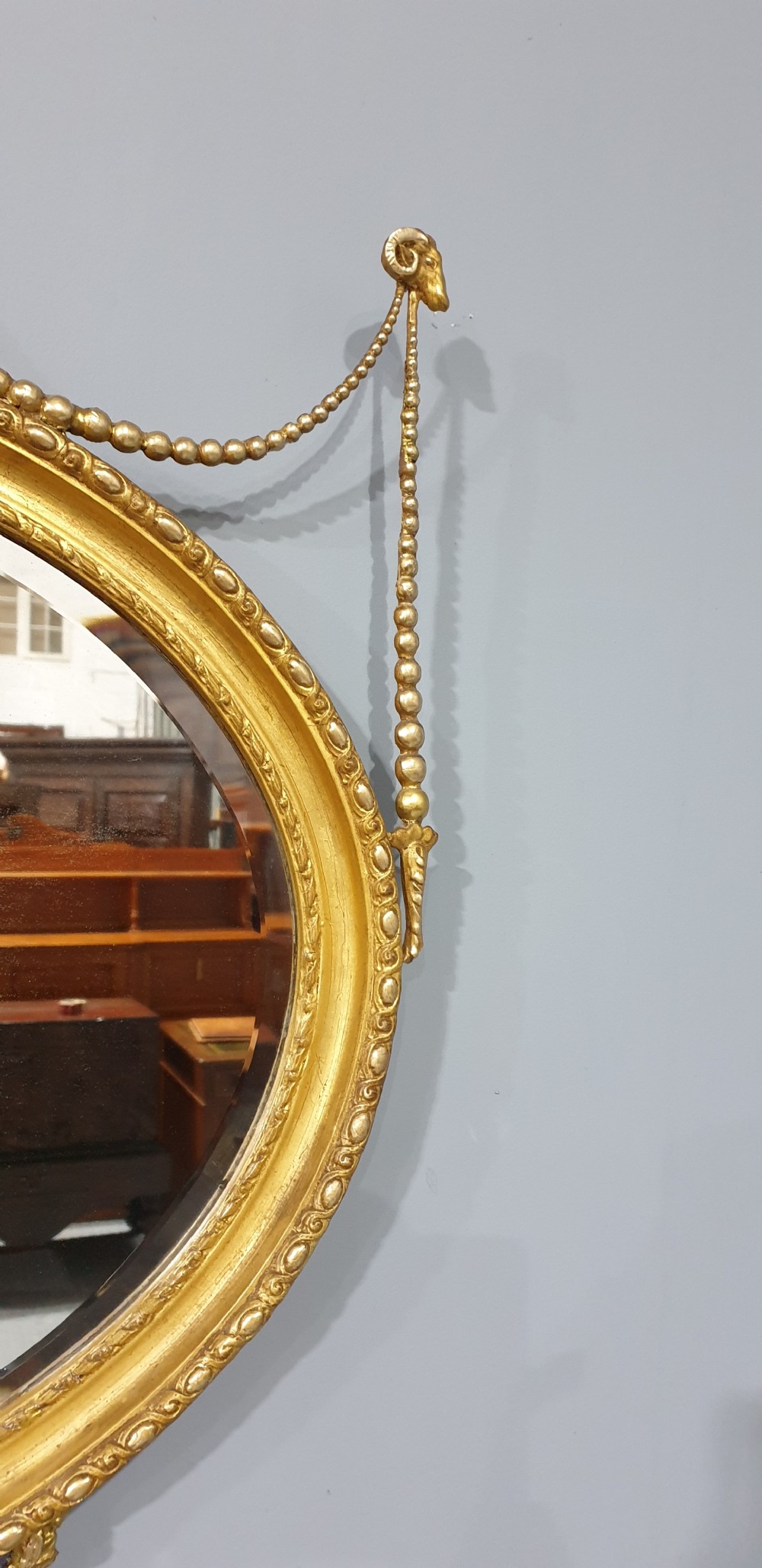 Superb Victorian Gilt Wall Mirror View V
