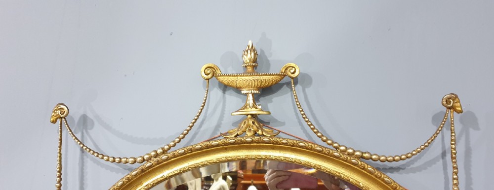 Superb Victorian Gilt Wall Mirror View VII