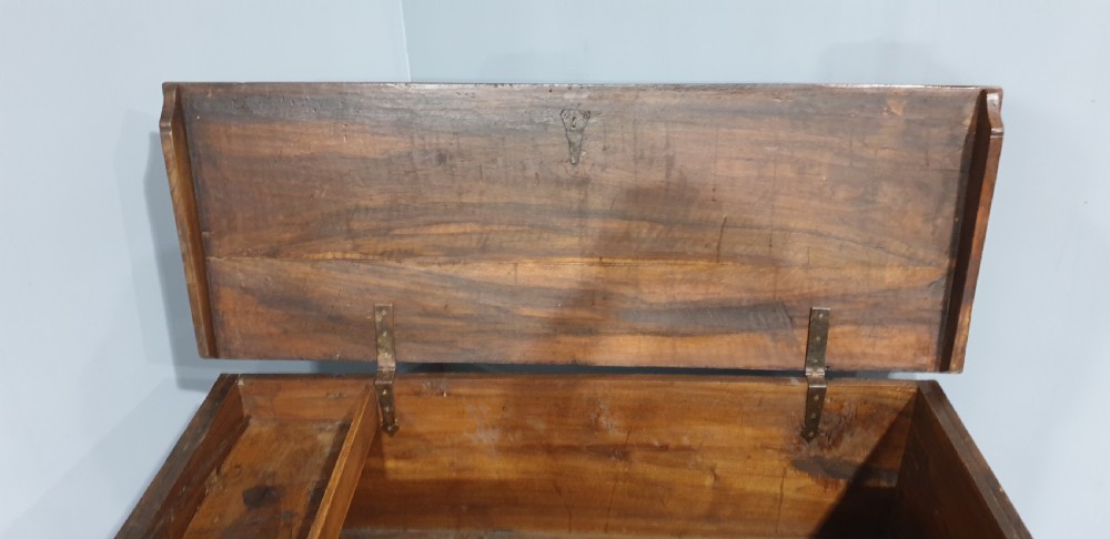 Wonderful Italian Walnut Cassone Coffer View IX