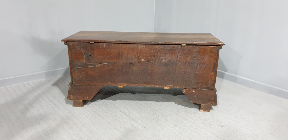 Wonderful Italian Walnut Cassone Coffer View XVI