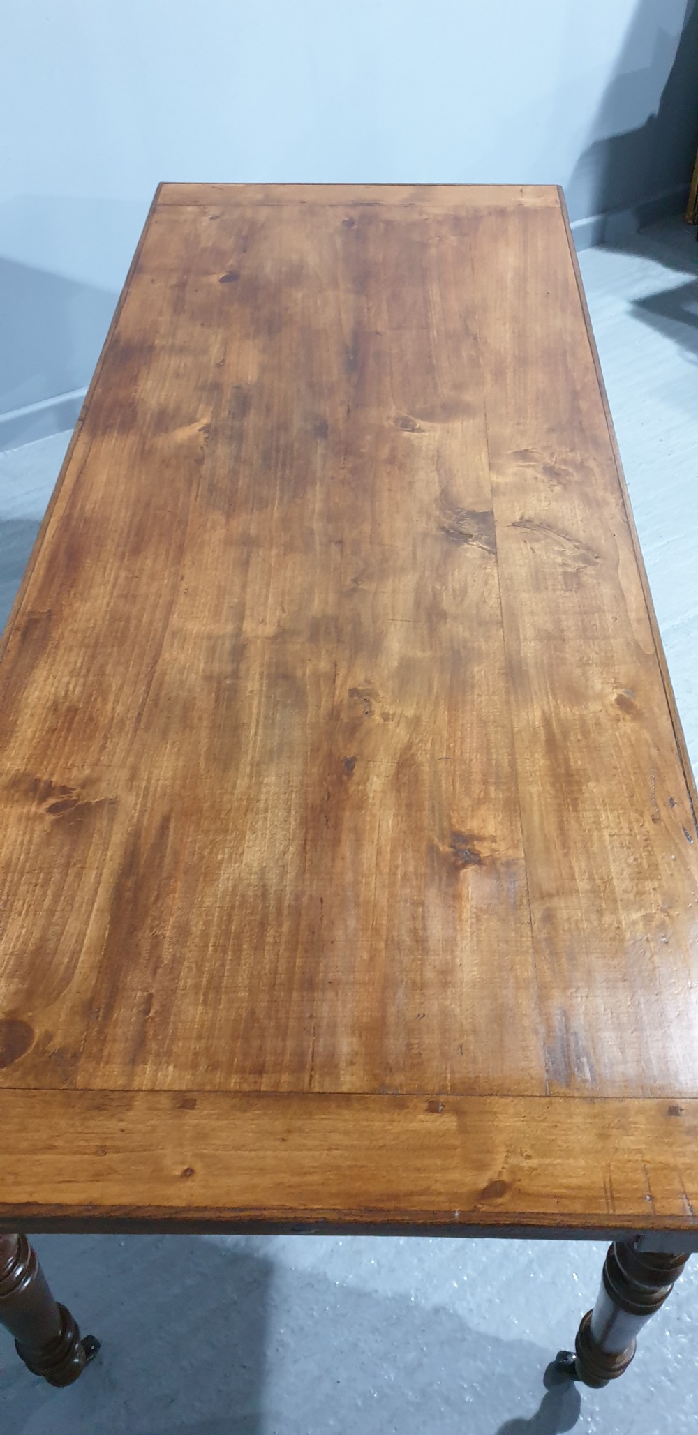 Superb Large French Farmhouse Kitchen Table View IV