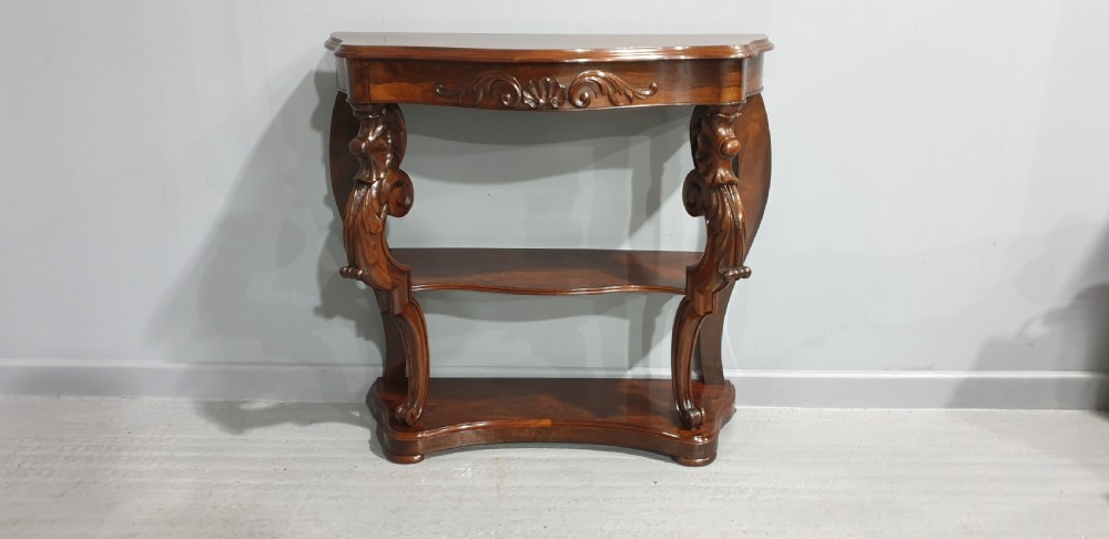 Superior English Rosewood Console Table View III