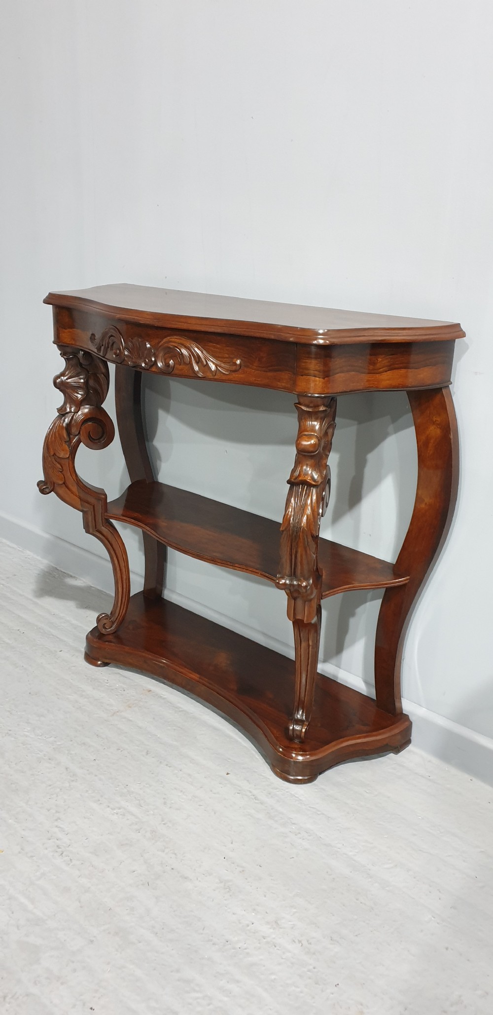 Superior English Rosewood Console Table View IV
