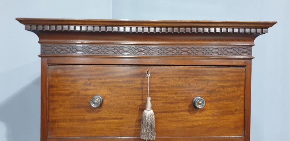 Tall Mahogany Chest of Drawers View IV