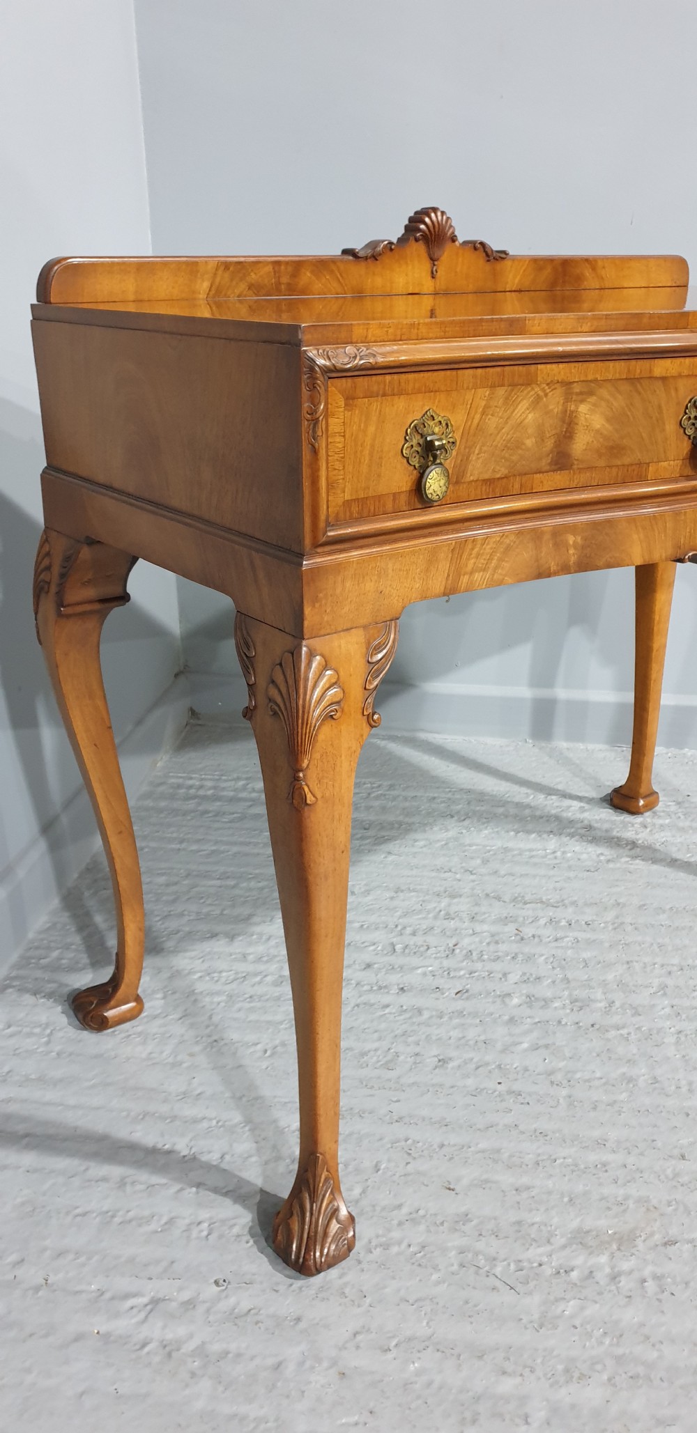 Lovely Walnut Side Table View III