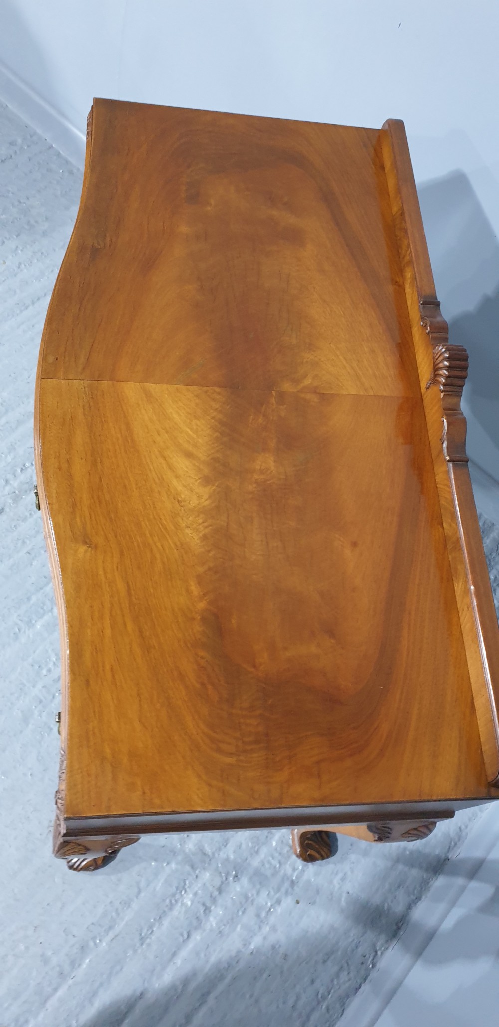 Lovely Walnut Side Table View IX