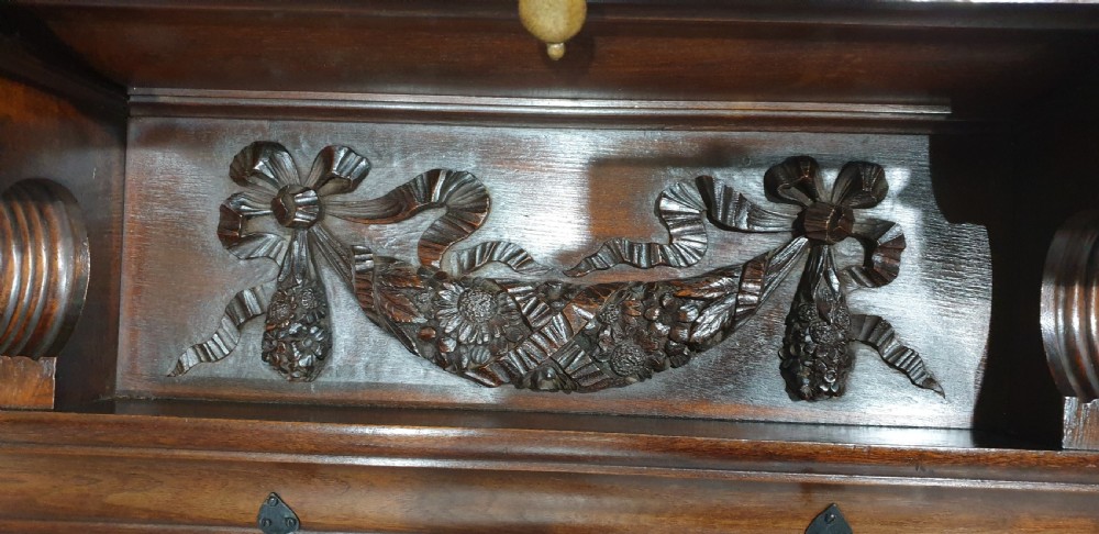 Wonderful Carved Hanging Coat Rack View IV