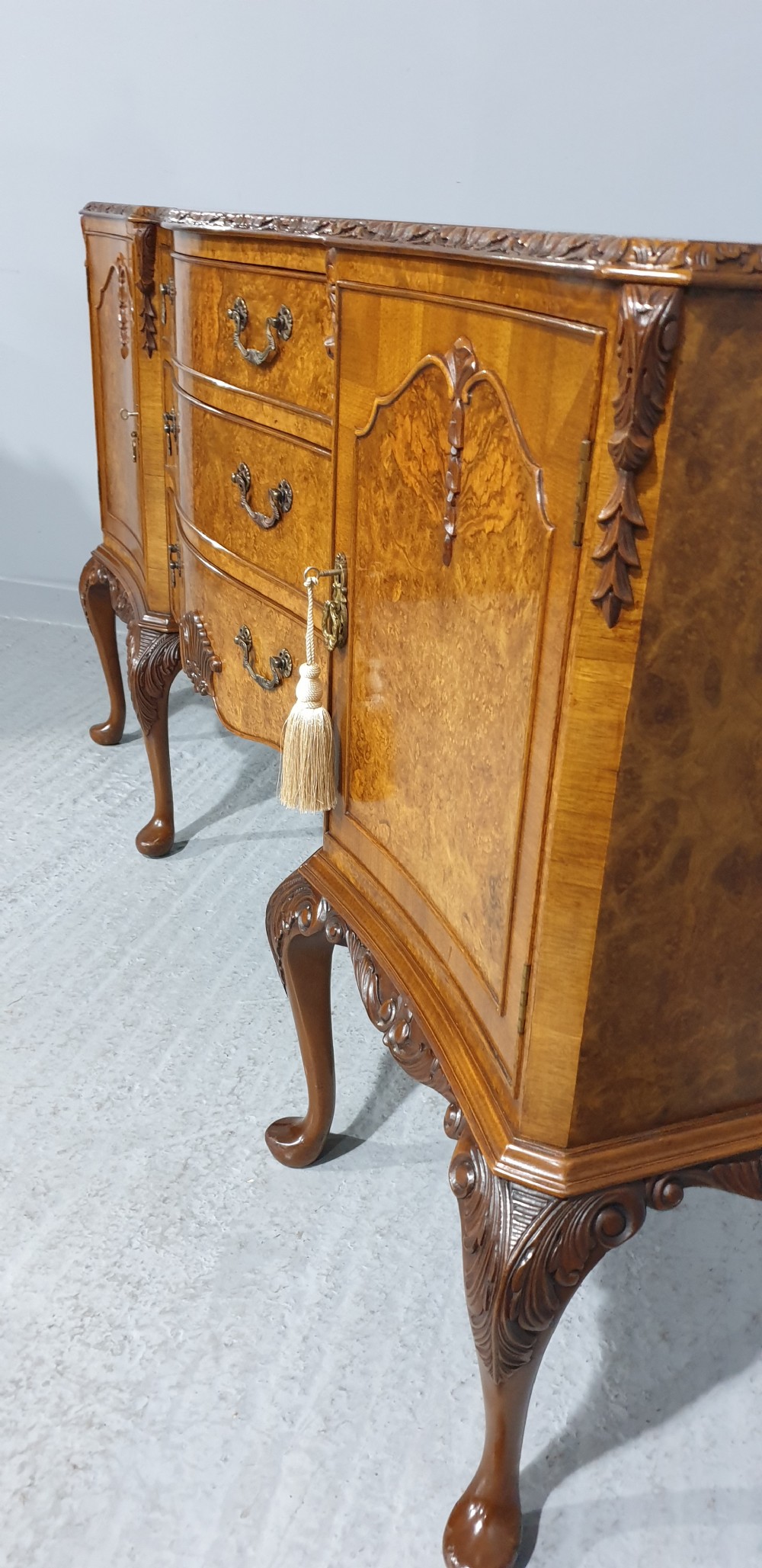 Stunning Burr Walnut Sideboard View XI