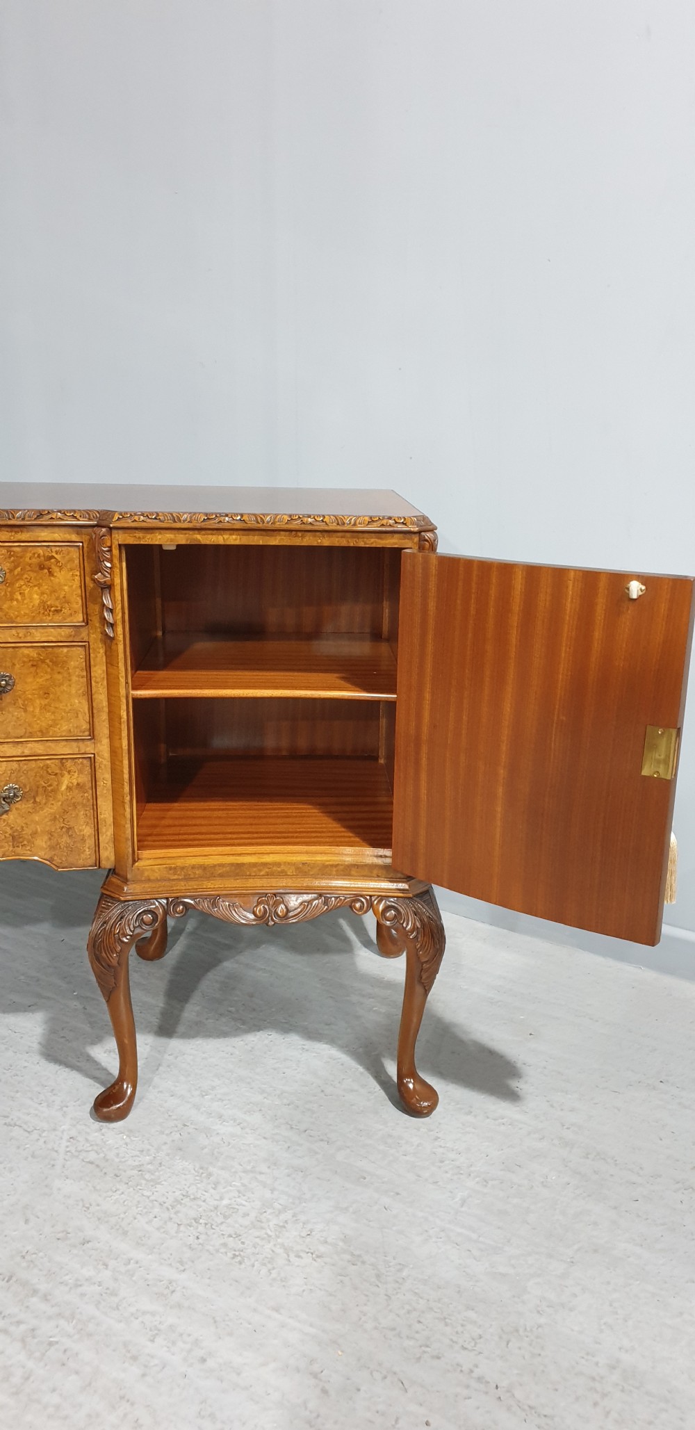 Stunning Burr Walnut Sideboard View XII