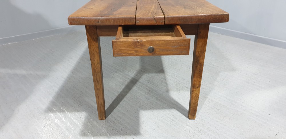 Huge Elm Kitchen Dining Table View IX