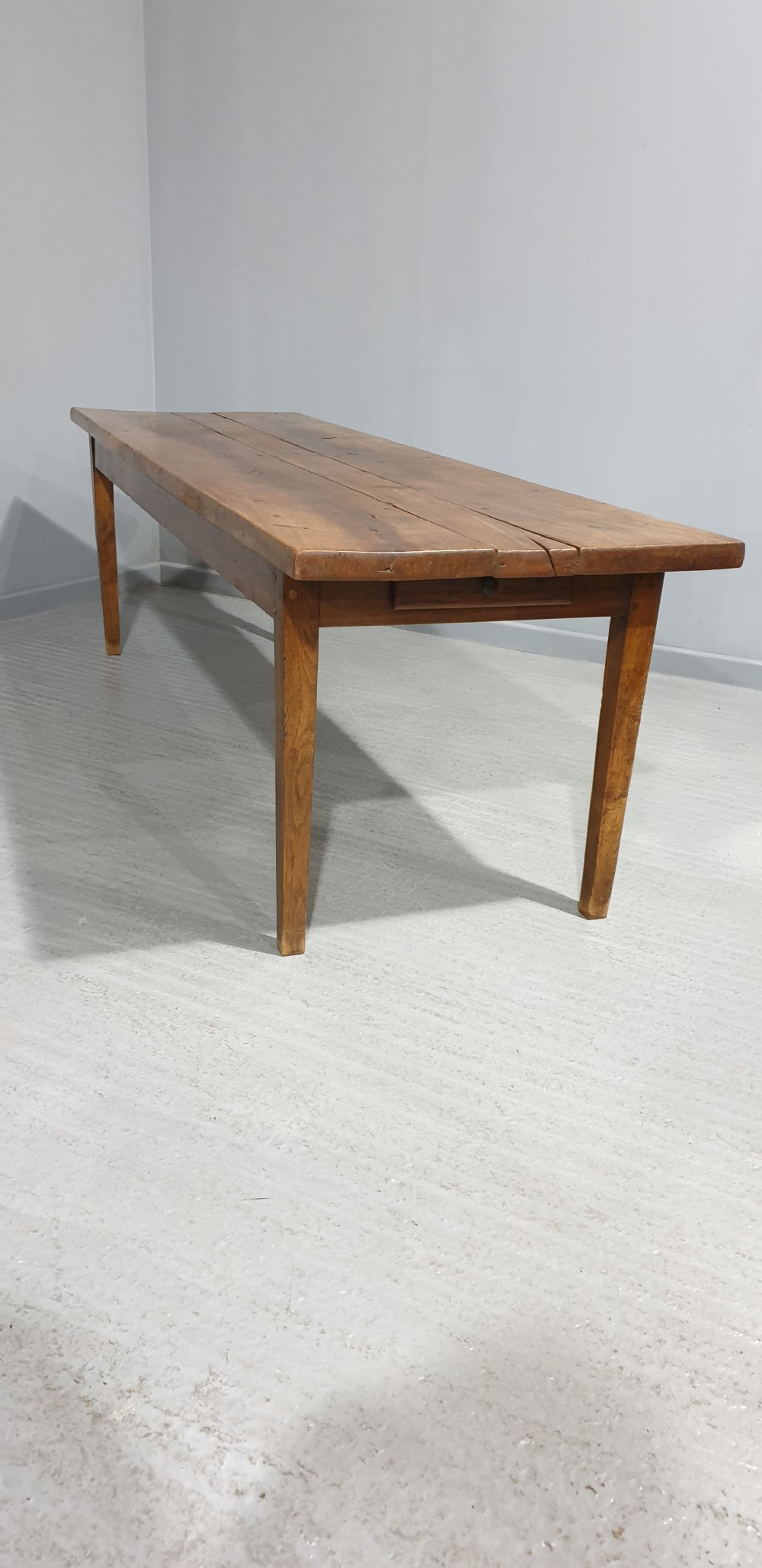 Huge Elm Kitchen Dining Table View XIII