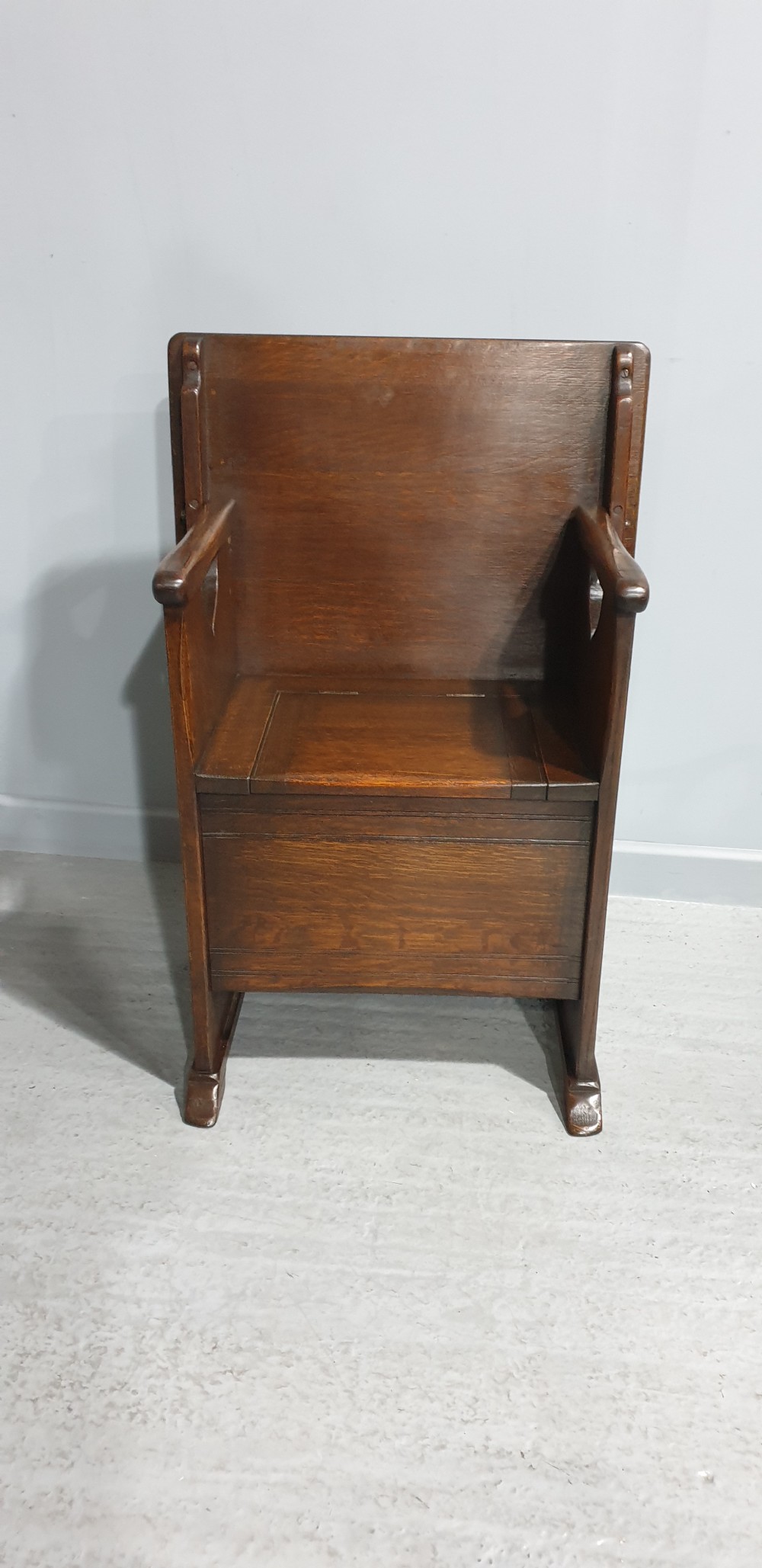 Oak Monks Bench of Small Proportions View IX
