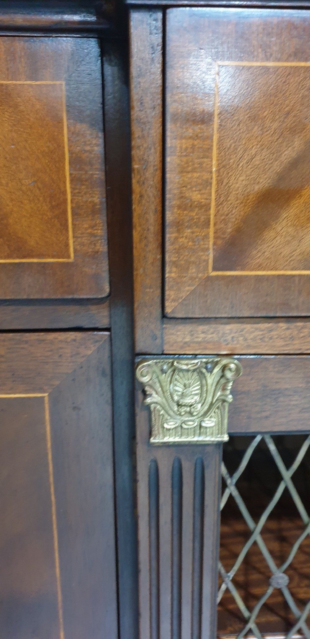 Regency Mahogany Breakfront Sideboard View XIII