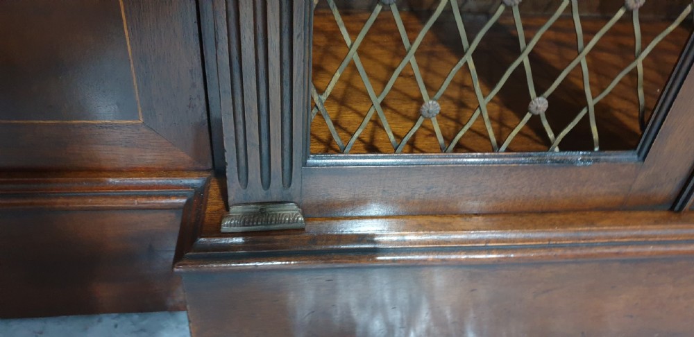 Regency Mahogany Breakfront Sideboard View XIV