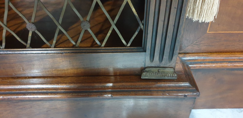 Regency Mahogany Breakfront Sideboard View XV