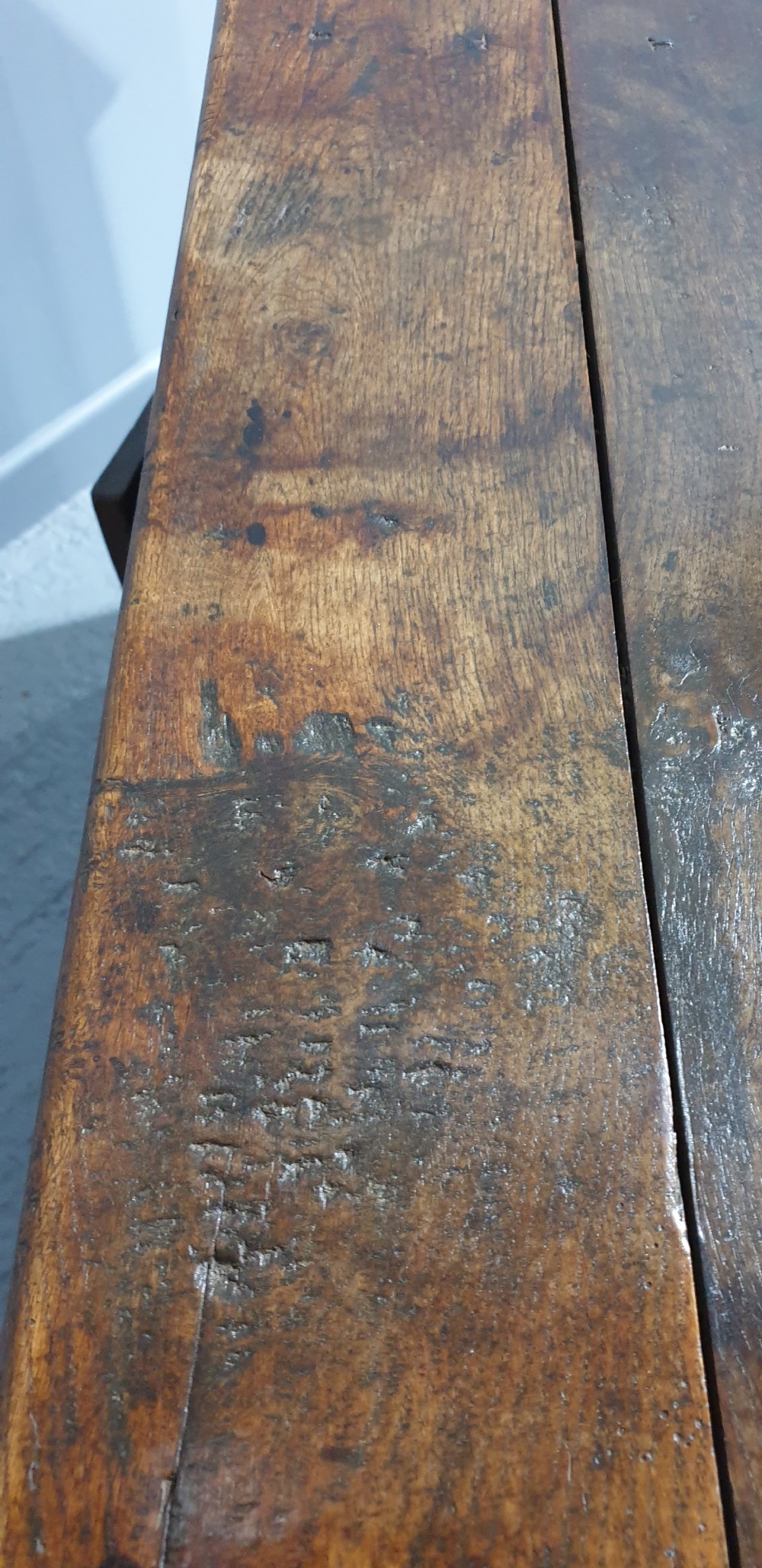 Lovely Georgian Oak Dresser Base View XV