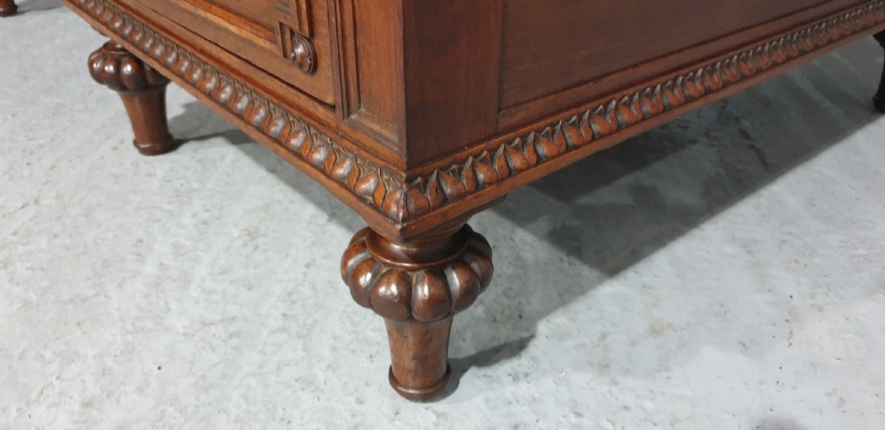 Superb Mahogany Pedestal Desk View VII