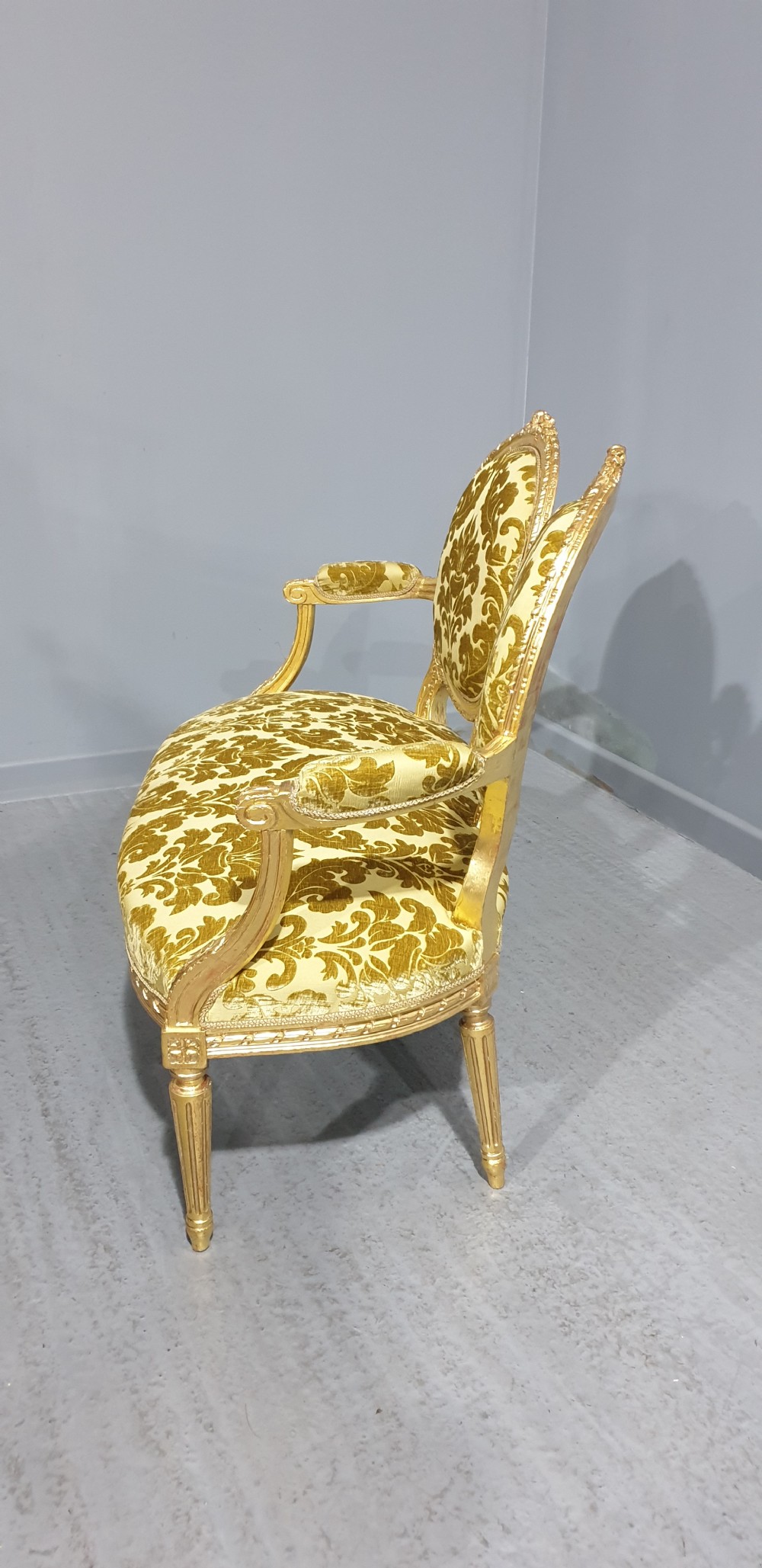 Outstanding French Gilt Sofa View XIV