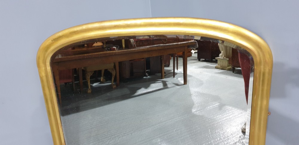 English Gilt Overmantle Mirror View VI