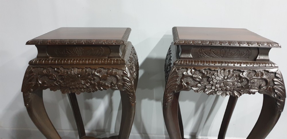 Top Quality Pair Jardinere Stands View V