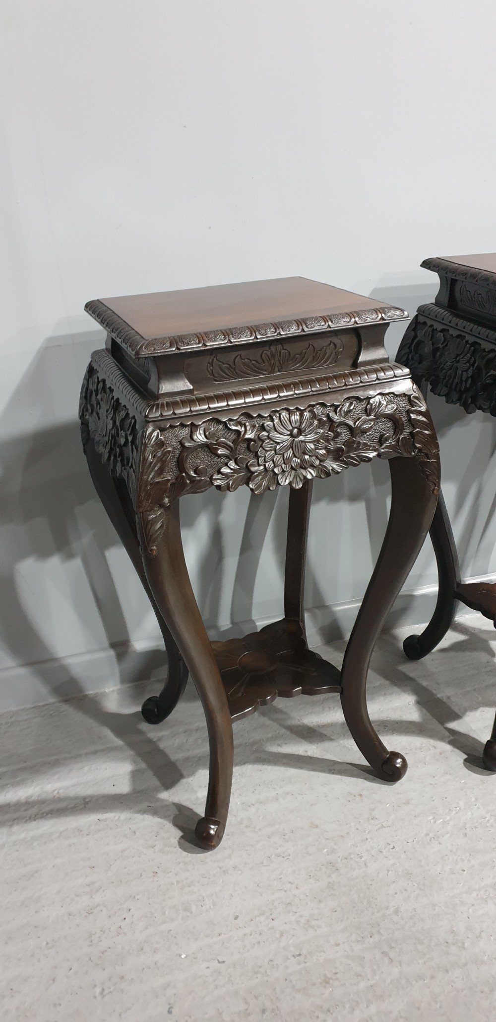 Top Quality Pair Jardinere Stands View X
